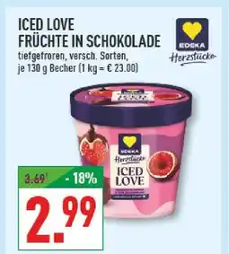 Marktkauf Edeka herzstücke iced love früchte in schokolade Angebot