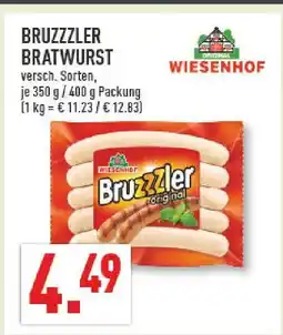 Marktkauf Wiesenhof bruzzzler bratwurst Angebot
