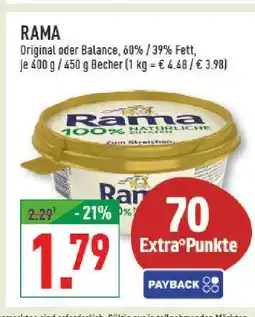 Marktkauf Rama original oder balance Angebot