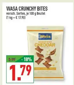 Marktkauf Wasa crunchy bites cheddar Angebot