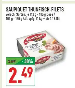 Marktkauf Saupiquet thunfisch-filets Angebot