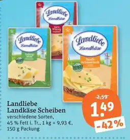 tegut Landliebe landkäse scheiben Angebot