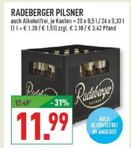 Marktkauf Radeberger pilsner Angebot