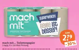 tegut Mach m!t toilettenpapier Angebot