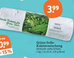 tegut Grüne soße-kräutermischung Angebot