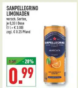Marktkauf Sanpellegrino limonaden Angebot