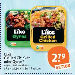 tegut Like grilled chicken Angebot
