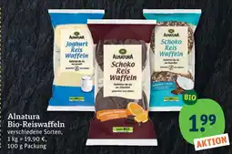 tegut Alnatura bio-reiswaffeln Angebot