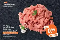 tegut Tegut... landprimus schweinegeschnetzeltes Angebot