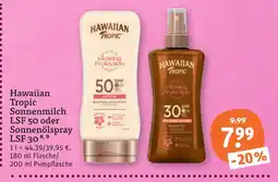 tegut Hawaiian tropic sonnenmilch lsf 50 Angebot