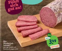 tegut Bio-weiderind-salami Angebot