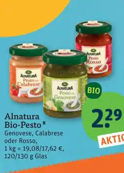 tegut Alnatura bio-pesto Angebot