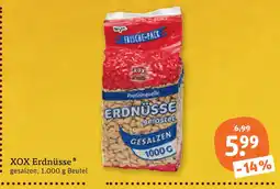 tegut Xox erdnüsse Angebot