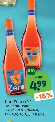 tegut Lou & leo bio-spritz orange Angebot
