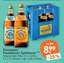 tegut Possmann frankfurter äpfelwein Angebot