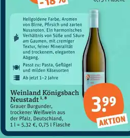 tegut Weinland königsbach neustadt grauer burgunder Angebot