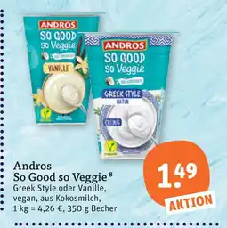 tegut Andros so good so veggie Angebot