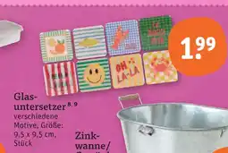 tegut Glasuntersetzer Angebot