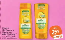 tegut Garnier fructis oil repair 3 shampoo Angebot