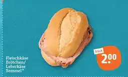 tegut Fleischkäse brötchen/leberkäse semmel Angebot