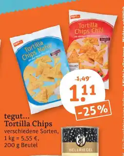 tegut Tegut... tortilla chips Angebot