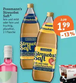 tegut Possmann streuobst saft Angebot