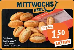 tegut Weizenbrötchen Angebot
