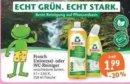 tegut Frosch universal-reiniger Angebot