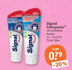 tegut Signal zahnpasta Angebot