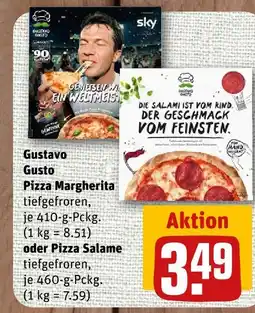 nahkauf Gustavo gusto pizza margherita Angebot