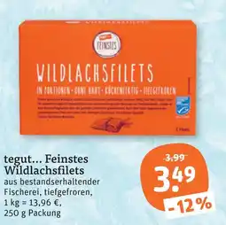 tegut Tegut... feinstes wildlachsfilets Angebot