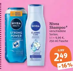 tegut Nivea shampoo Angebot