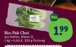 tegut Bio-pak choi Angebot