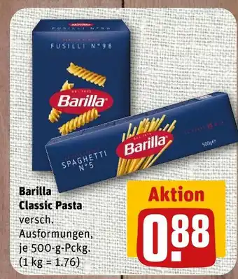 nahkauf Barilla classic pasta Angebot