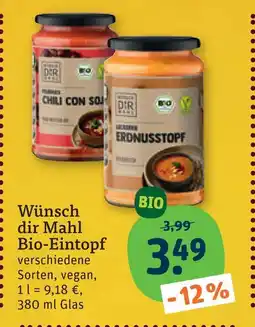 tegut Wünsch dir mahl bio-eintopf Angebot