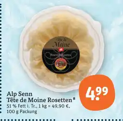 tegut Alp senn tête de moine rosetten Angebot