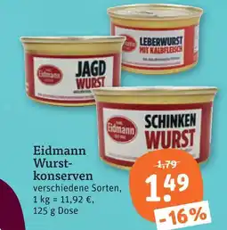 tegut Eidmann jagdwurst Angebot