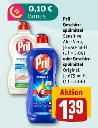 nahkauf Pril geschirrspülmittel Angebot