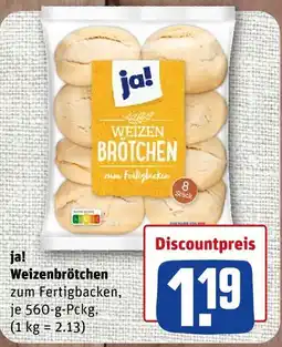 nahkauf Ja! weizenbrötchen Angebot