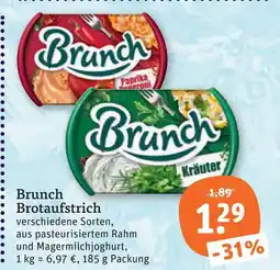 tegut Brunch brotaufstrich Angebot