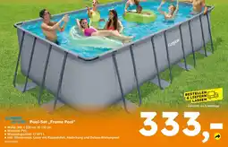Globus Baumarkt Summer waves pool-set 'frame pool' Angebot