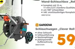 Globus Baumarkt Gardena wand-schlauchbox roll Angebot