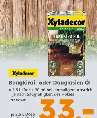 Xyladecor bangkirai öl
