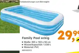 Globus Baumarkt Family pool eckig Angebot