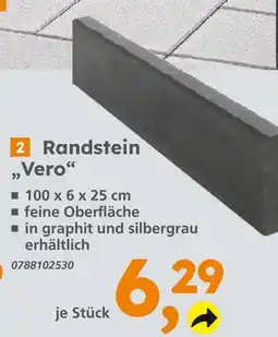 Globus Baumarkt Randstein vero Angebot