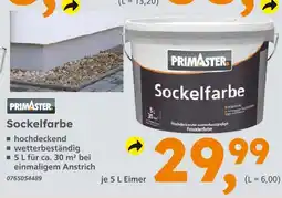Globus Baumarkt Primaster sockelfarbe Angebot
