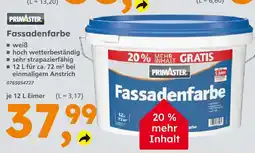 Globus Baumarkt Primaster fassadenfarbe Angebot