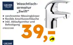 Globus Baumarkt Grohe waschtischarmatur swift Angebot