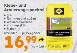 Globus Baumarkt Sakret klebe- und armierungsspachtel Angebot