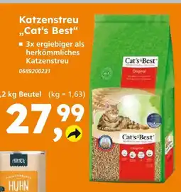 Globus Baumarkt Cat's best katzenstreu Angebot